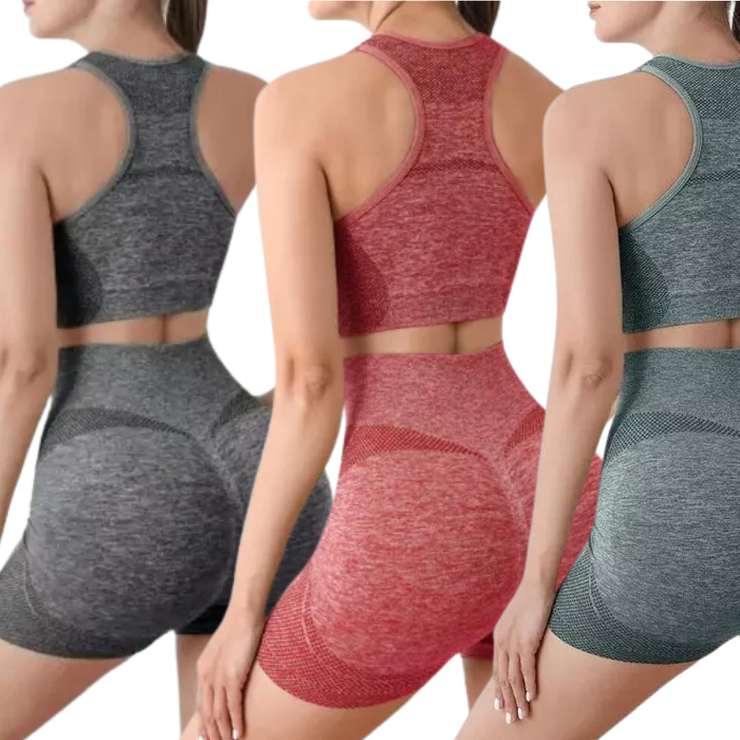 Set X 3 Deportivo Push Up + Top Seamless (50%)