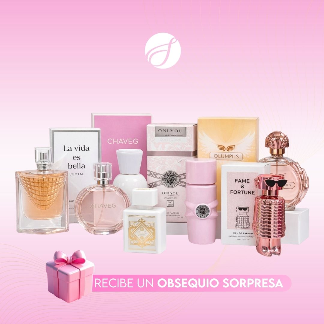 KIT X 5 PCS MINI LOCION GLAM 30ML