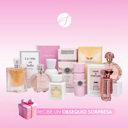 KIT X 5 PCS MINI LOCION GLAM 30ML